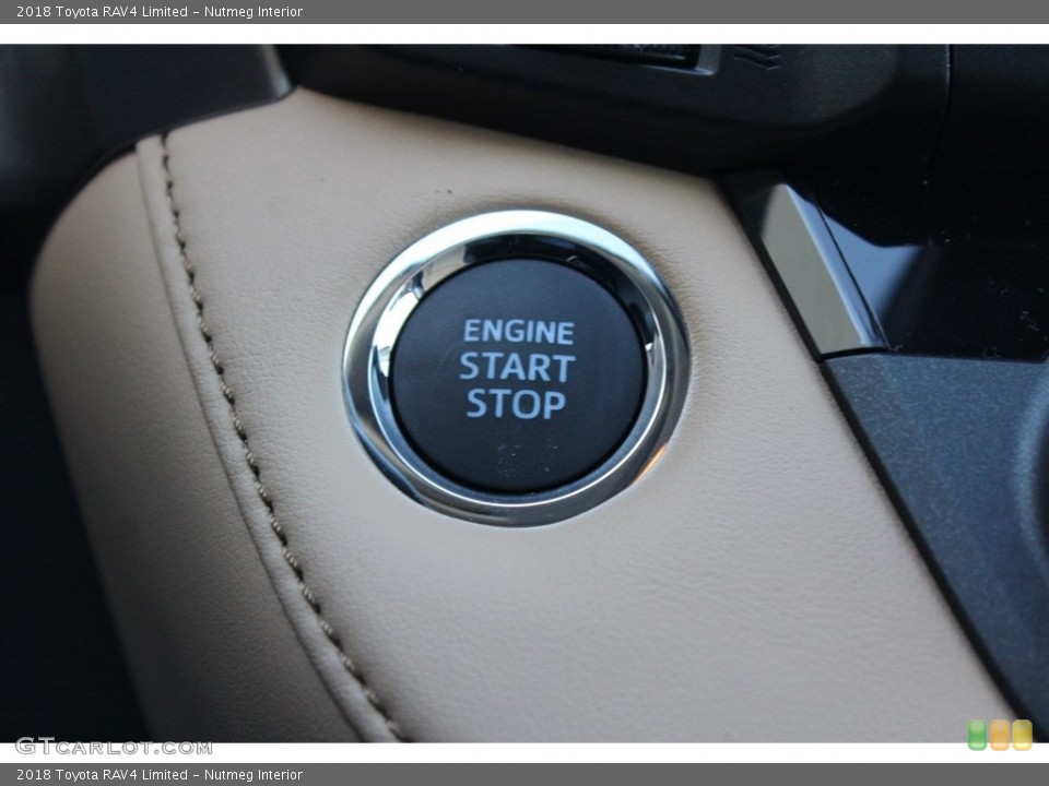 Nutmeg Interior Controls for the 2018 Toyota RAV4 Limited #124349144