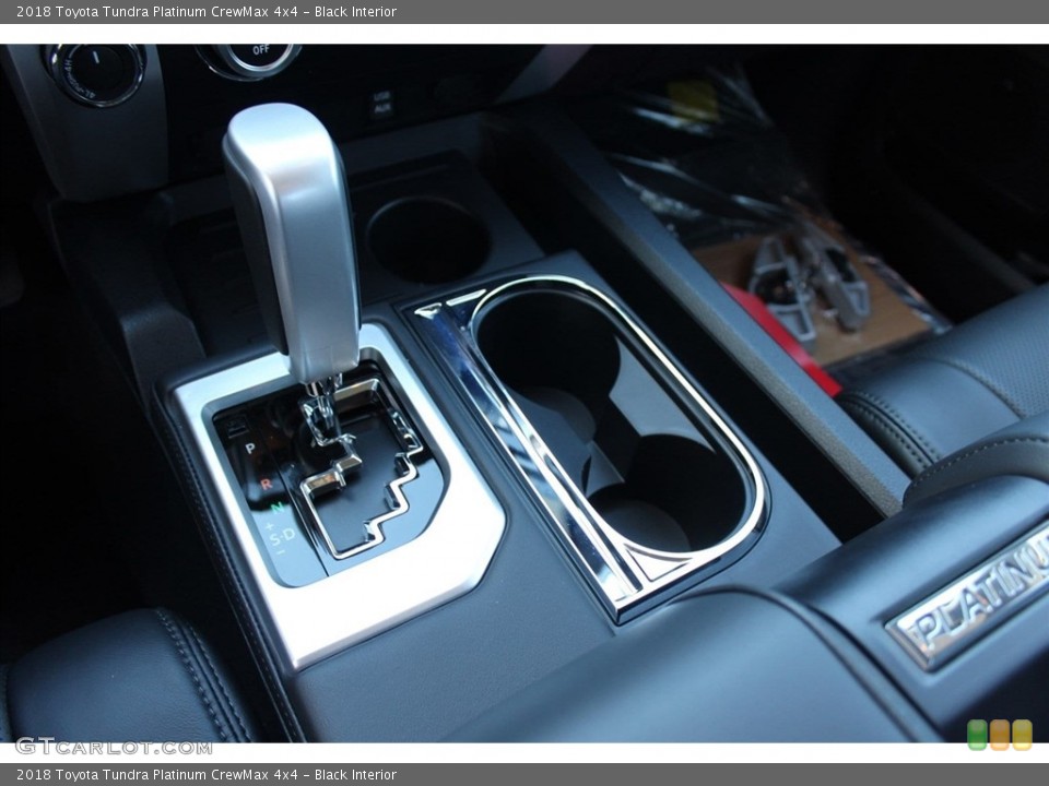 Black Interior Transmission for the 2018 Toyota Tundra Platinum CrewMax 4x4 #124349573