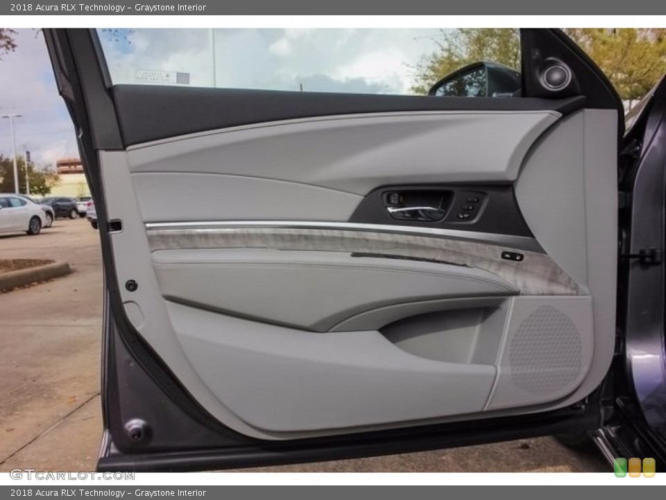 Graystone Interior Door Panel for the 2018 Acura RLX Technology #124363053