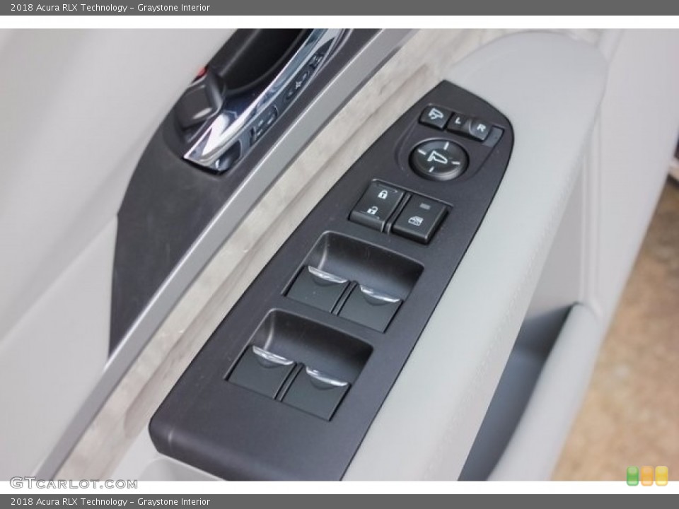 Graystone Interior Controls for the 2018 Acura RLX Technology #124363071