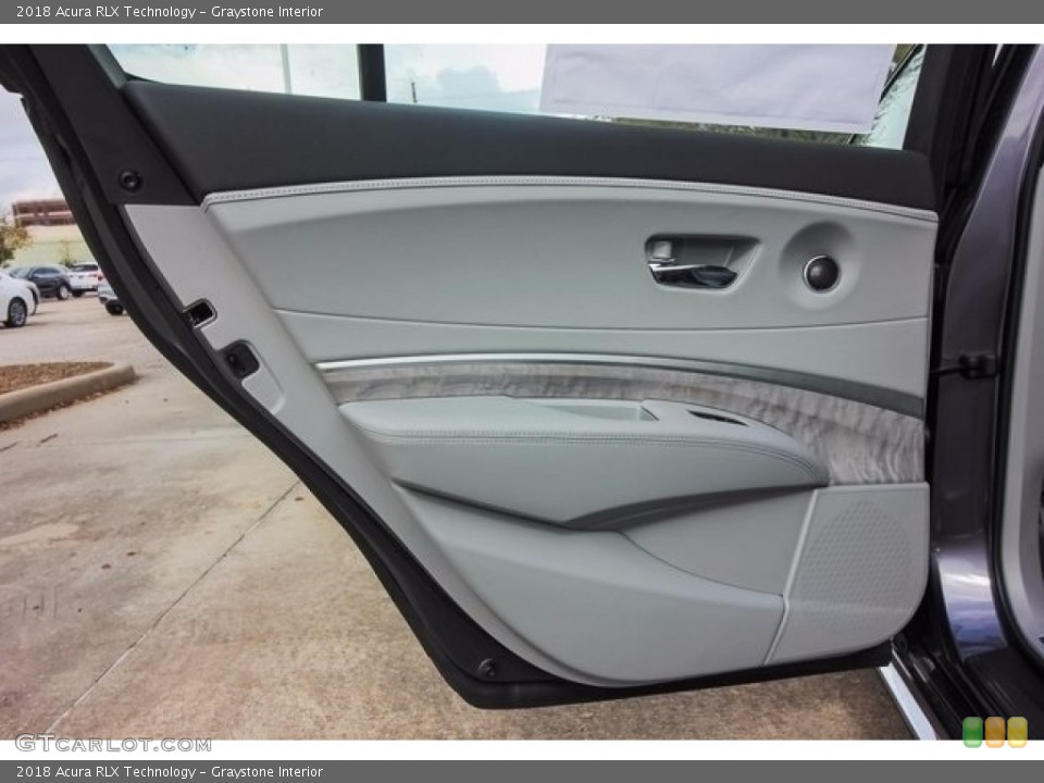 Graystone Interior Door Panel for the 2018 Acura RLX Technology #124363131
