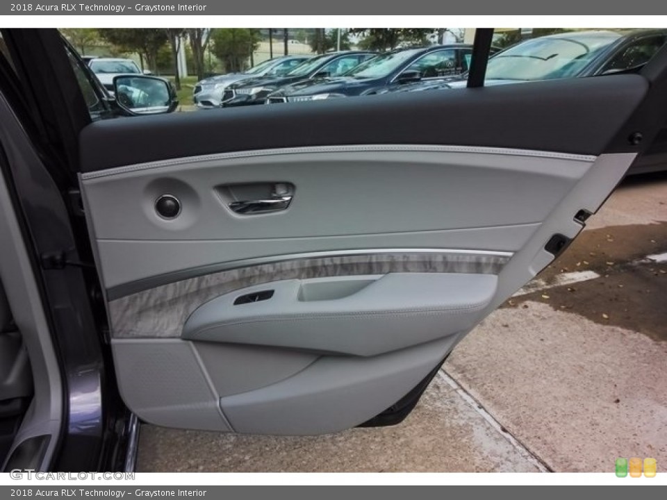 Graystone Interior Door Panel for the 2018 Acura RLX Technology #124363179