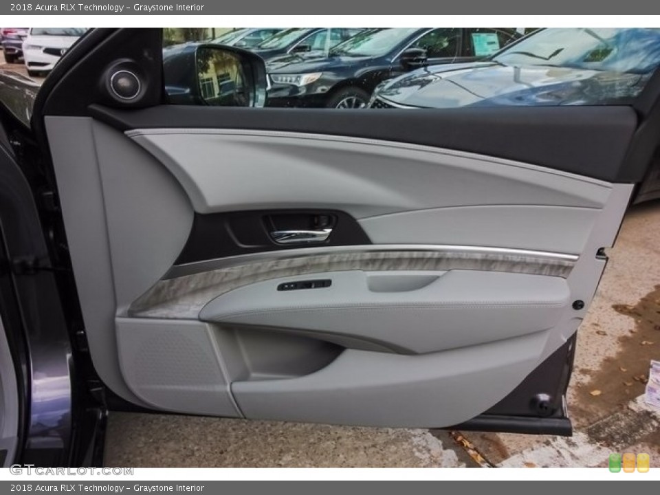 Graystone Interior Door Panel for the 2018 Acura RLX Technology #124363209