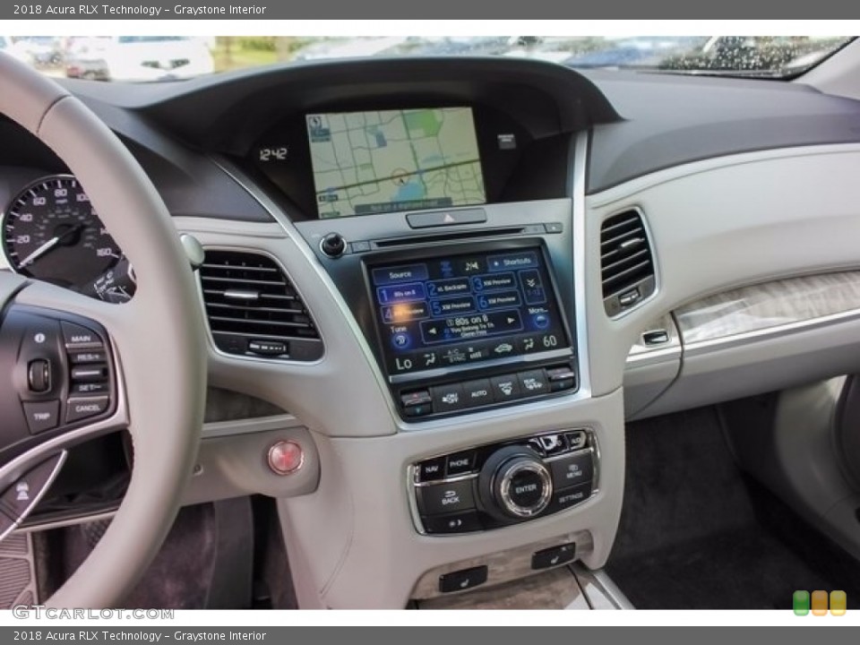 Graystone Interior Controls for the 2018 Acura RLX Technology #124363395