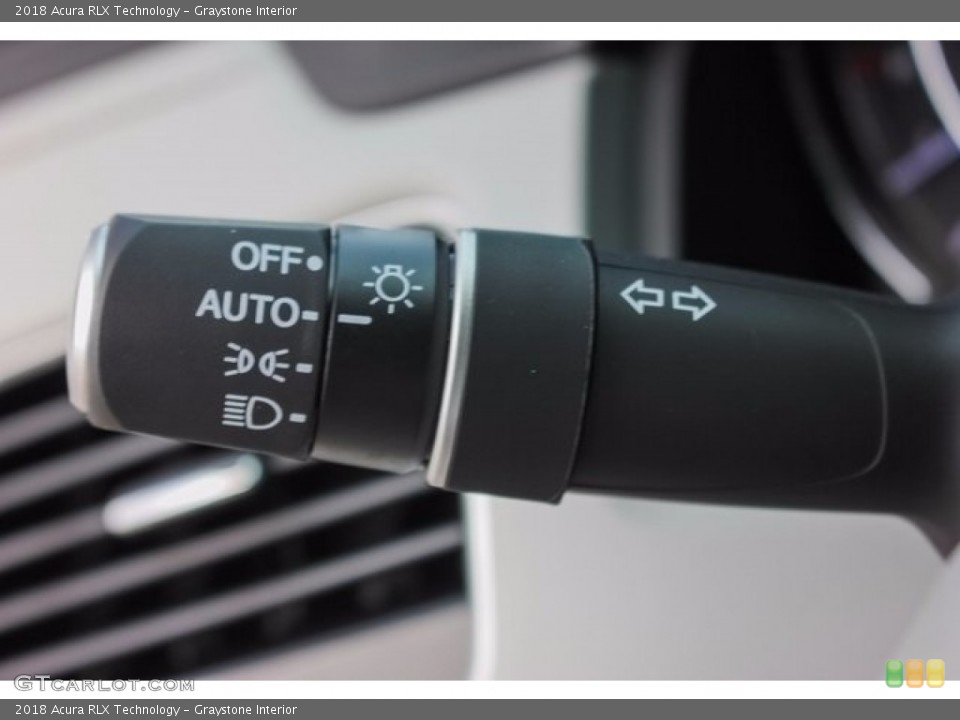 Graystone Interior Controls for the 2018 Acura RLX Technology #124363461
