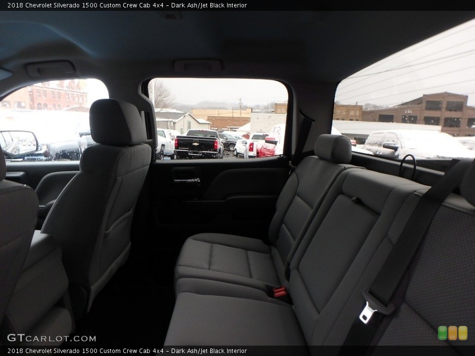 Dark Ash/Jet Black Interior Rear Seat for the 2018 Chevrolet Silverado 1500 Custom Crew Cab 4x4 #124372287