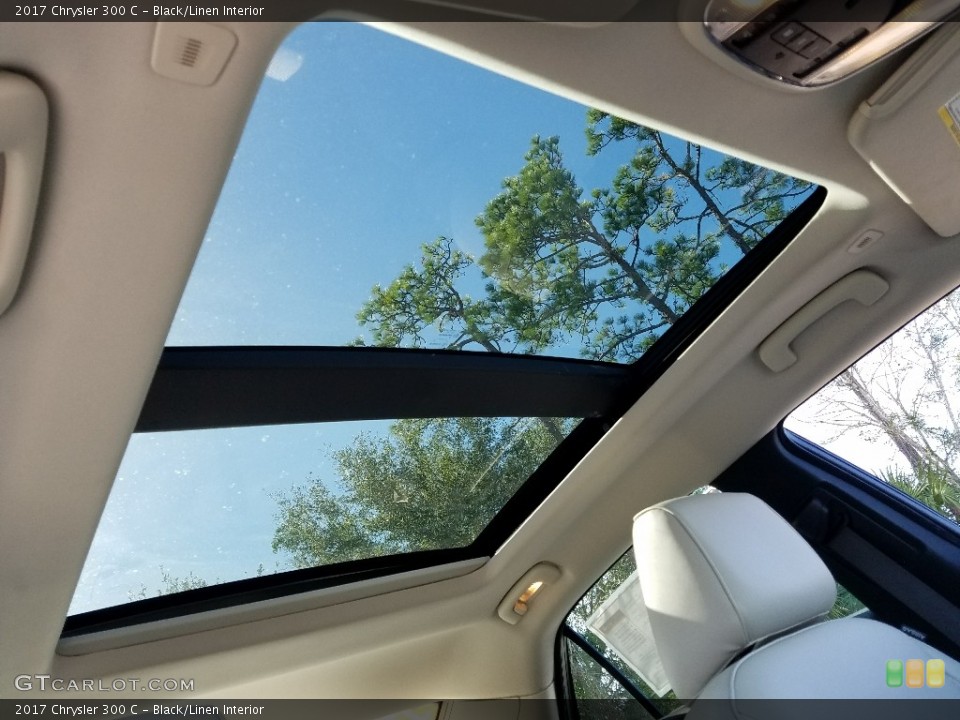 Black/Linen Interior Sunroof for the 2017 Chrysler 300 C #124377510