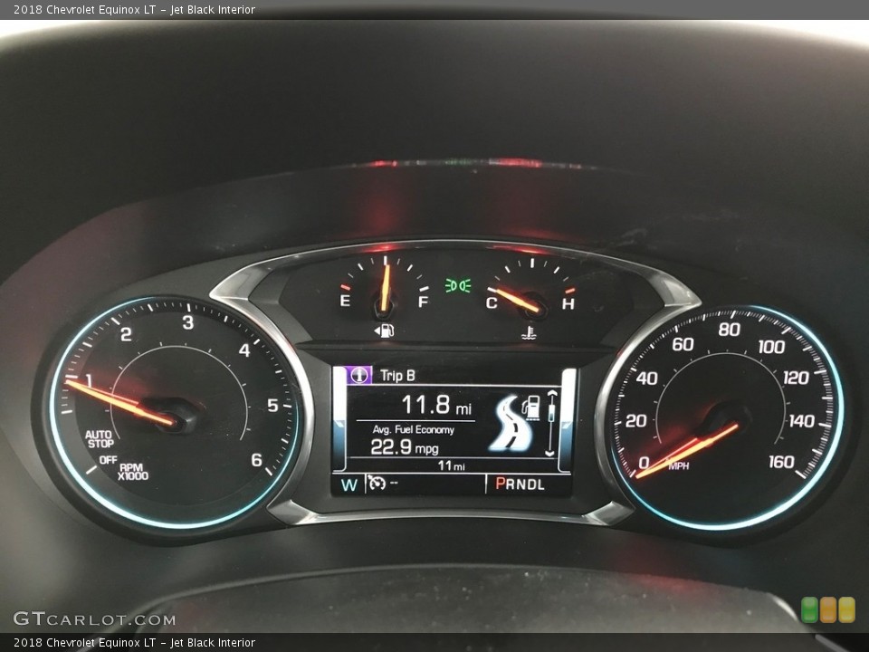 Jet Black Interior Gauges for the 2018 Chevrolet Equinox LT #124384102