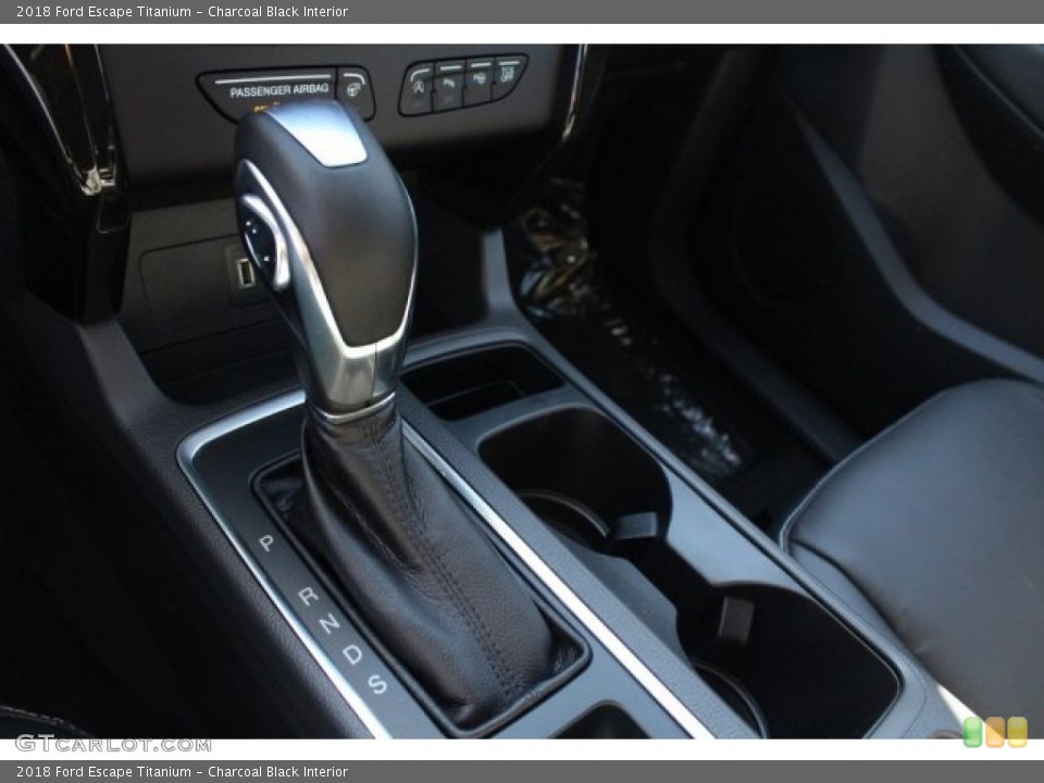 Charcoal Black Interior Transmission for the 2018 Ford Escape Titanium #124386886