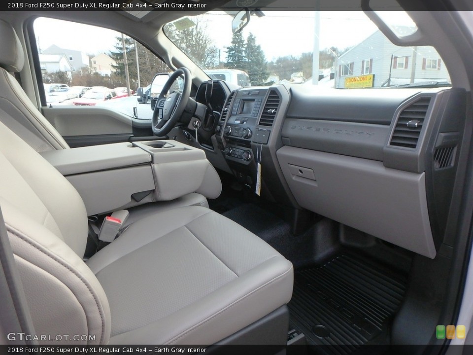 Earth Gray Interior Dashboard for the 2018 Ford F250 Super Duty XL Regular Cab 4x4 #124389532