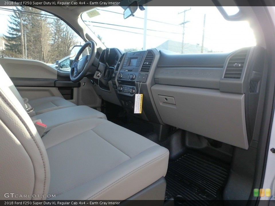 Earth Gray Interior Dashboard for the 2018 Ford F250 Super Duty XL Regular Cab 4x4 #124390033