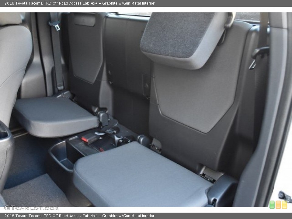 Graphite w/Gun Metal Interior Rear Seat for the 2018 Toyota Tacoma TRD Off Road Access Cab 4x4 #124394746