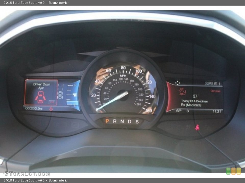 Ebony Interior Gauges for the 2018 Ford Edge Sport AWD #124395373