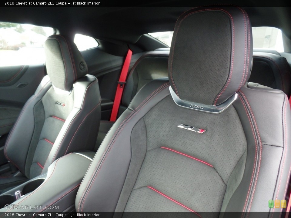 Jet Black Interior Front Seat for the 2018 Chevrolet Camaro ZL1 Coupe #124398157