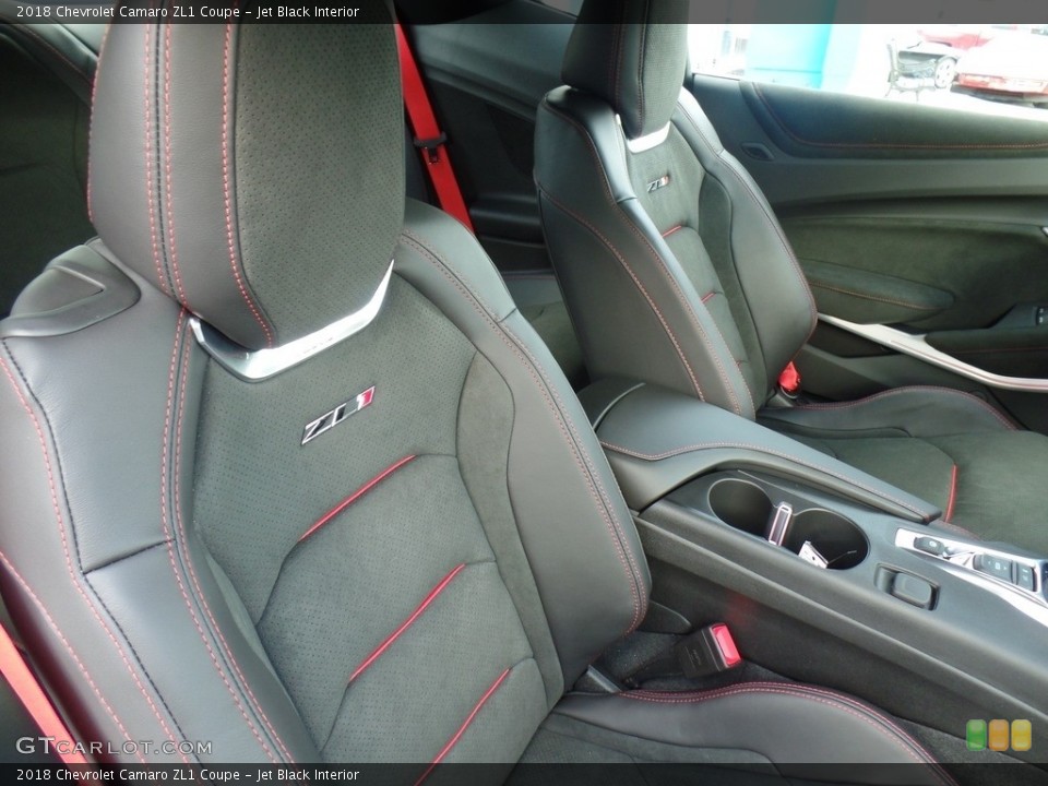 Jet Black Interior Front Seat for the 2018 Chevrolet Camaro ZL1 Coupe #124398673