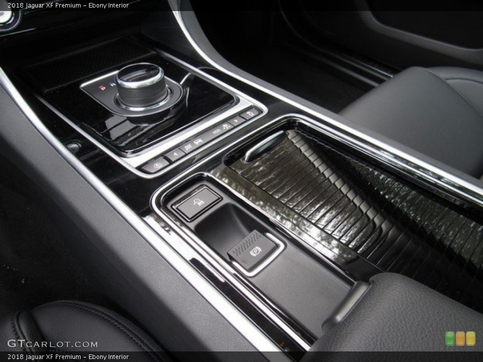 Ebony Interior Transmission for the 2018 Jaguar XF Premium #124405304