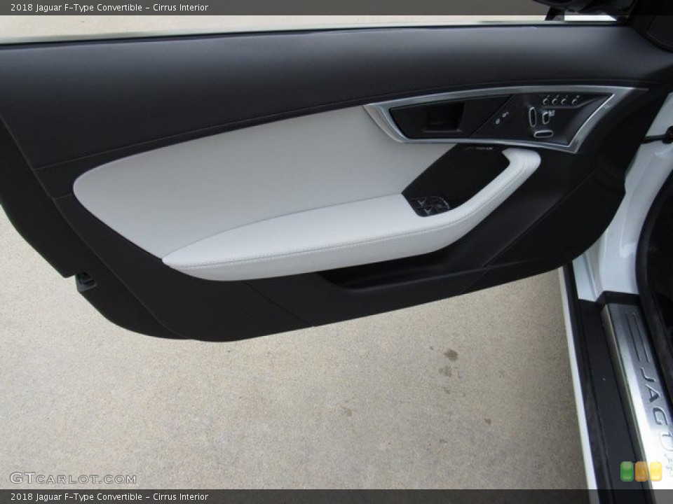 Cirrus Interior Door Panel for the 2018 Jaguar F-Type Convertible #124406561