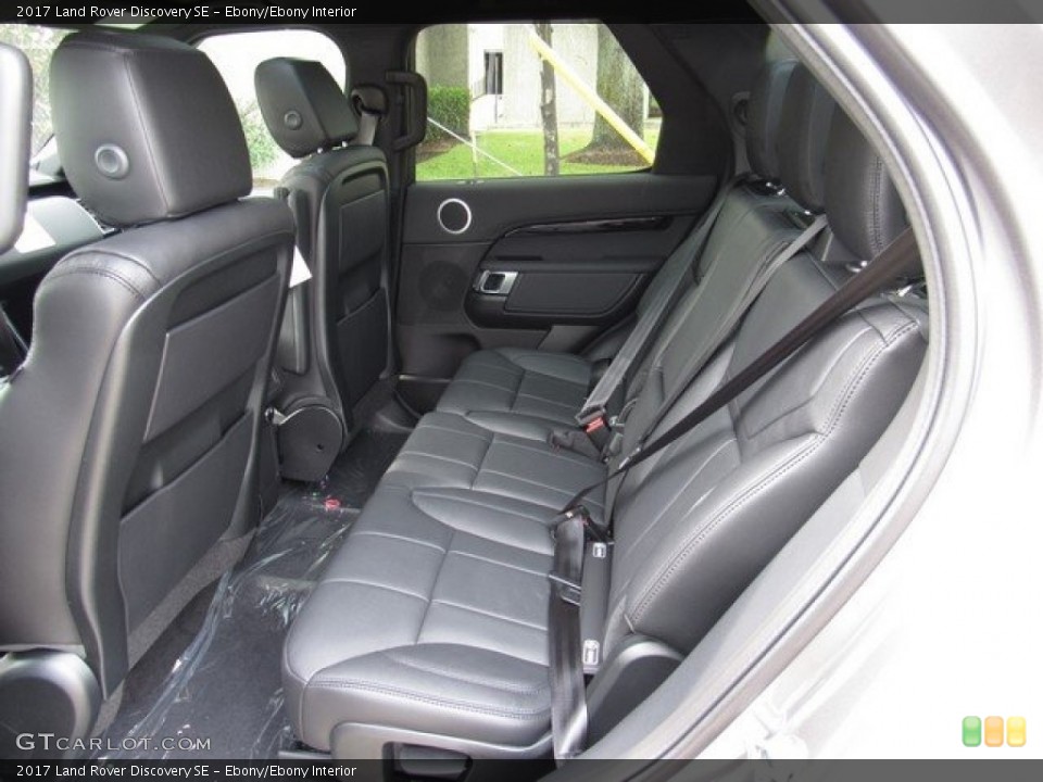 Ebony/Ebony Interior Rear Seat for the 2017 Land Rover Discovery SE #124413470