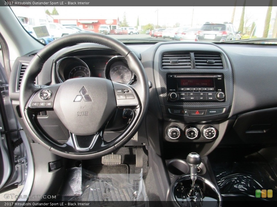 Black Interior Dashboard for the 2017 Mitsubishi Outlander Sport LE #124418974