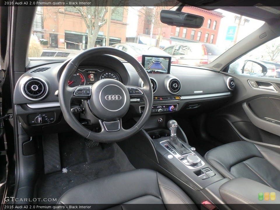 Black Interior Photo for the 2016 Audi A3 2.0 Premium quattro #124443496