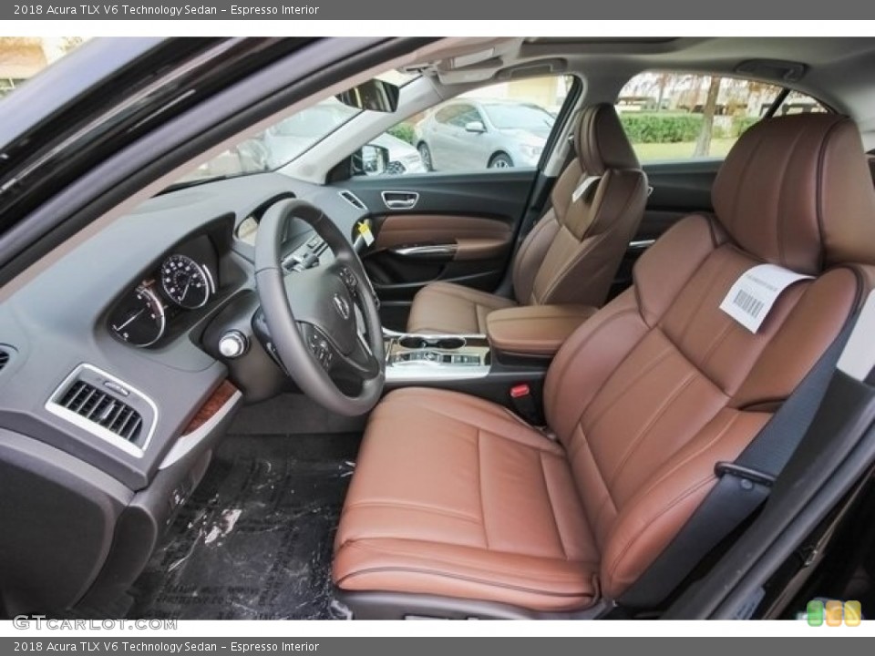 Espresso Interior Front Seat for the 2018 Acura TLX V6 Technology Sedan #124451585