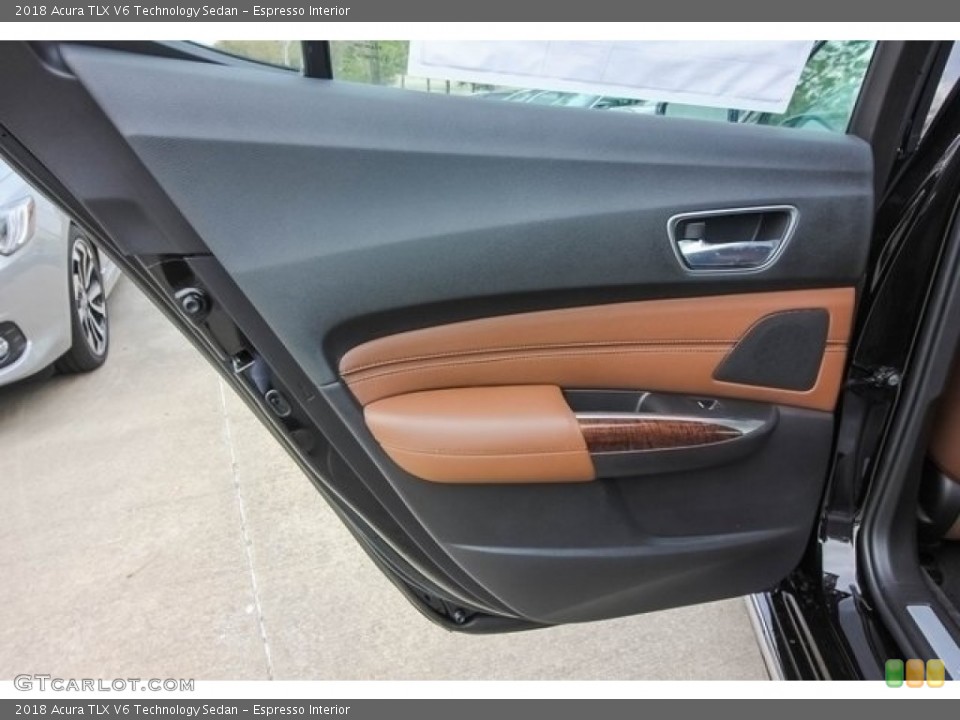 Espresso Interior Door Panel for the 2018 Acura TLX V6 Technology Sedan #124451594