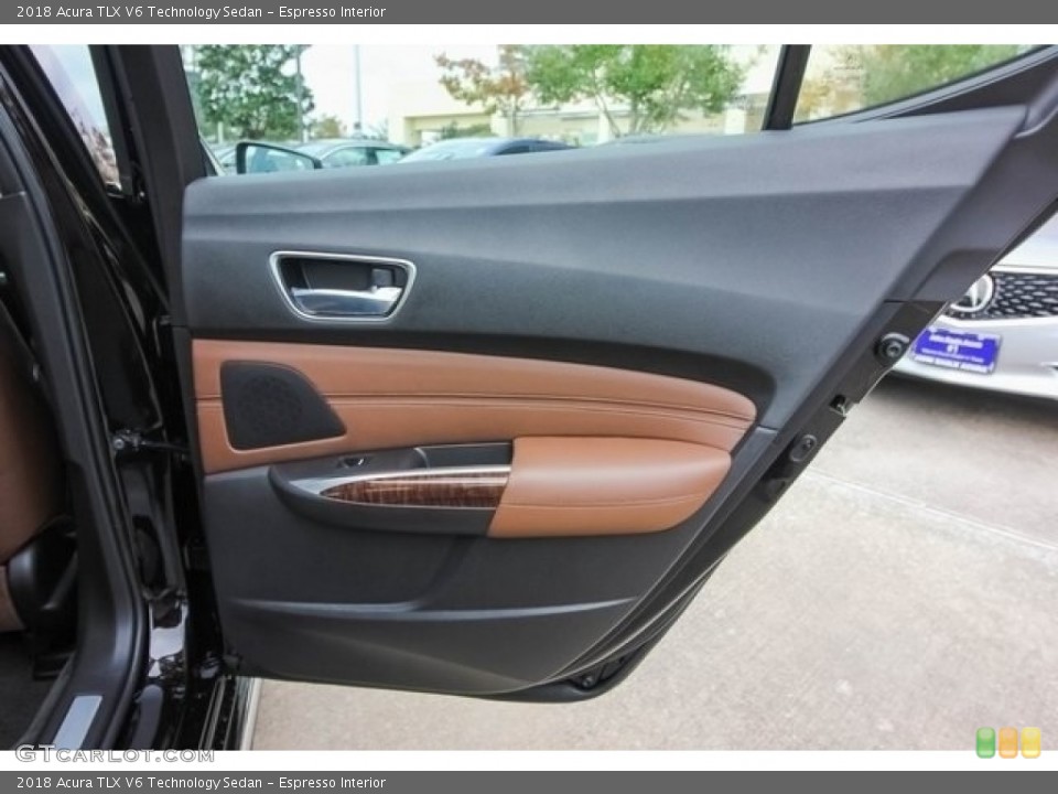 Espresso Interior Door Panel for the 2018 Acura TLX V6 Technology Sedan #124451612