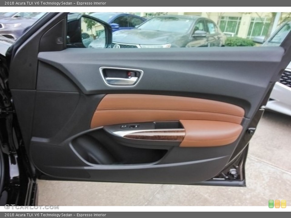 Espresso Interior Door Panel for the 2018 Acura TLX V6 Technology Sedan #124451626