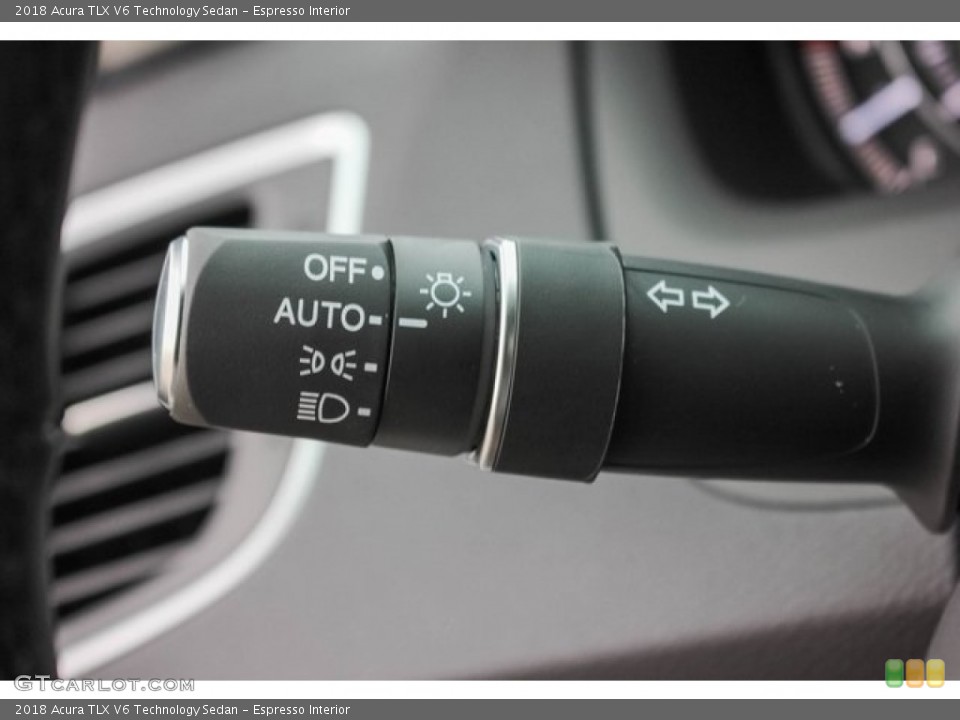 Espresso Interior Controls for the 2018 Acura TLX V6 Technology Sedan #124451744
