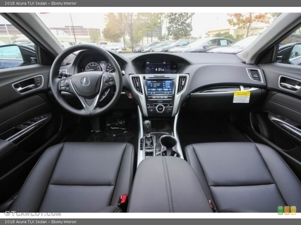 Ebony Interior Photo for the 2018 Acura TLX Sedan #124451849