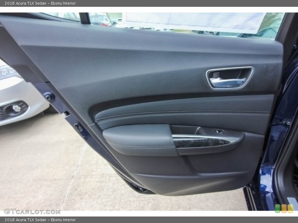 Ebony Interior Door Panel for the 2018 Acura TLX Sedan #124451903