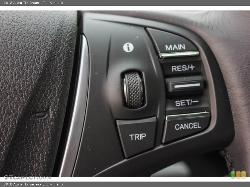Ebony Interior Controls for the 2018 Acura TLX Sedan #124452053
