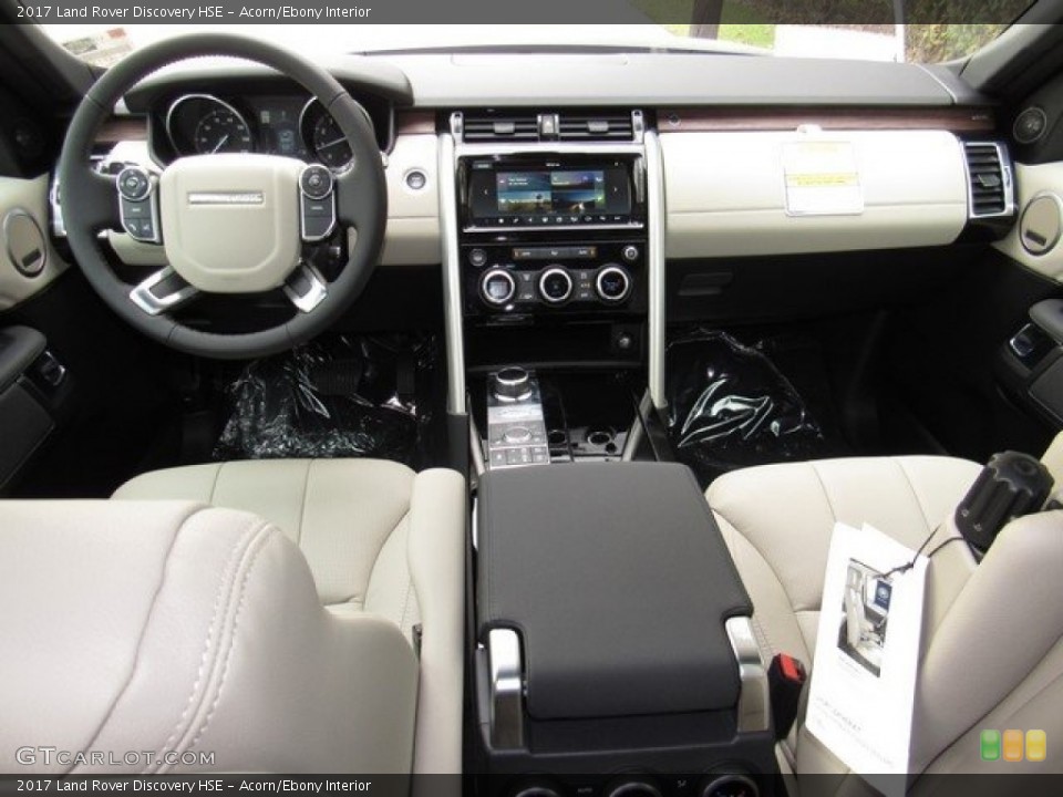 Acorn/Ebony Interior Dashboard for the 2017 Land Rover Discovery HSE #124455000