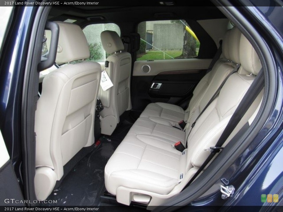 Acorn/Ebony Interior Rear Seat for the 2017 Land Rover Discovery HSE #124455024