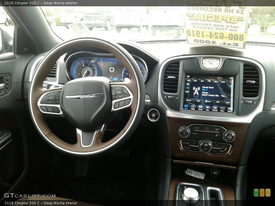 Deep Mocha Interior Dashboard for the 2018 Chrysler 300 C #124475229