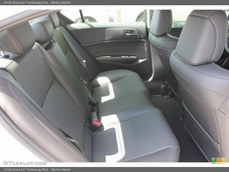 Ebony Interior Rear Seat for the 2018 Acura ILX Technology Plus #124476705