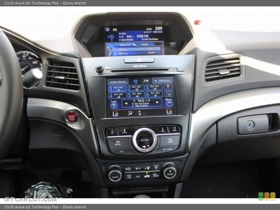 Ebony Interior Controls for the 2018 Acura ILX Technology Plus #124476732