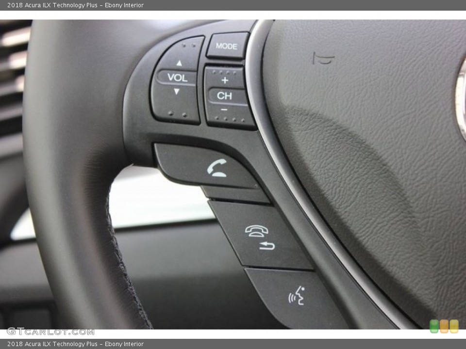 Ebony Interior Controls for the 2018 Acura ILX Technology Plus #124476765