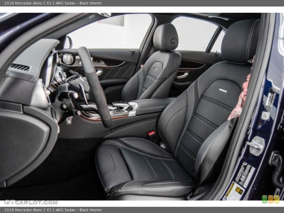 Black Interior Photo for the 2018 Mercedes-Benz C 63 S AMG Sedan #124479149