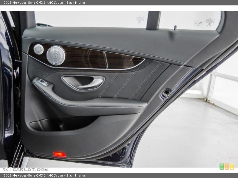 Black Interior Door Panel for the 2018 Mercedes-Benz C 63 S AMG Sedan #124479489