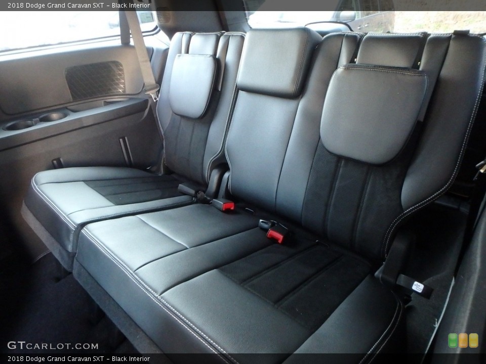 Black Interior Rear Seat for the 2018 Dodge Grand Caravan SXT #124479886