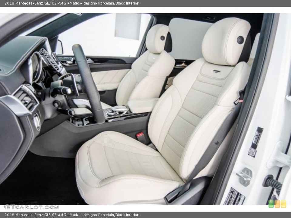 designo Porcelain/Black Interior Photo for the 2018 Mercedes-Benz GLS 63 AMG 4Matic #124480841