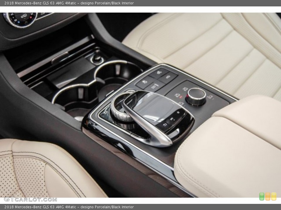 designo Porcelain/Black Interior Controls for the 2018 Mercedes-Benz GLS 63 AMG 4Matic #124480976