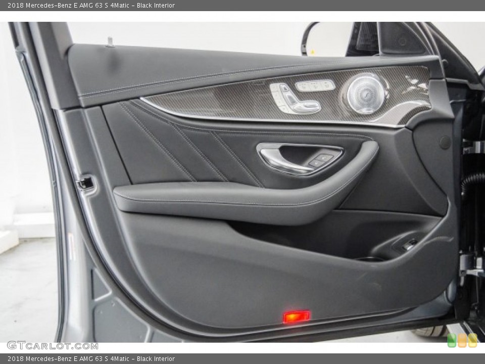 Black Interior Door Panel for the 2018 Mercedes-Benz E AMG 63 S 4Matic #124482032