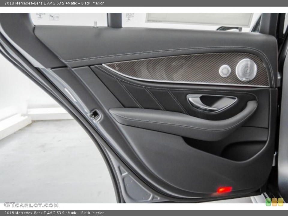 Black Interior Door Panel for the 2018 Mercedes-Benz E AMG 63 S 4Matic #124482059