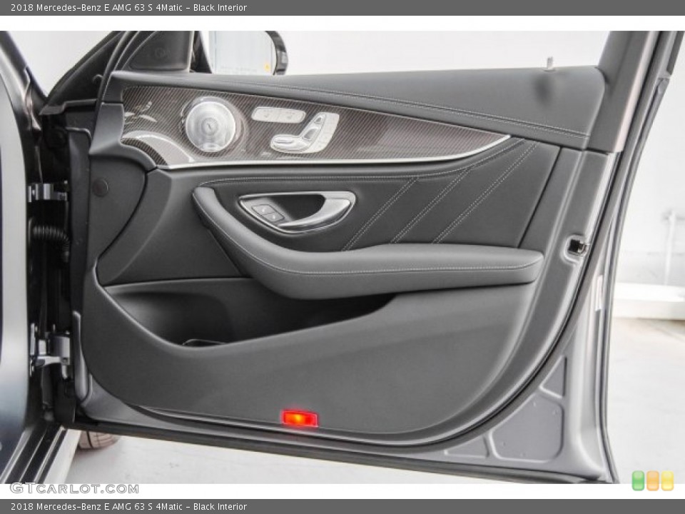 Black Interior Door Panel for the 2018 Mercedes-Benz E AMG 63 S 4Matic #124482191