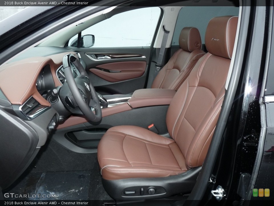 Chestnut 2018 Buick Enclave Interiors