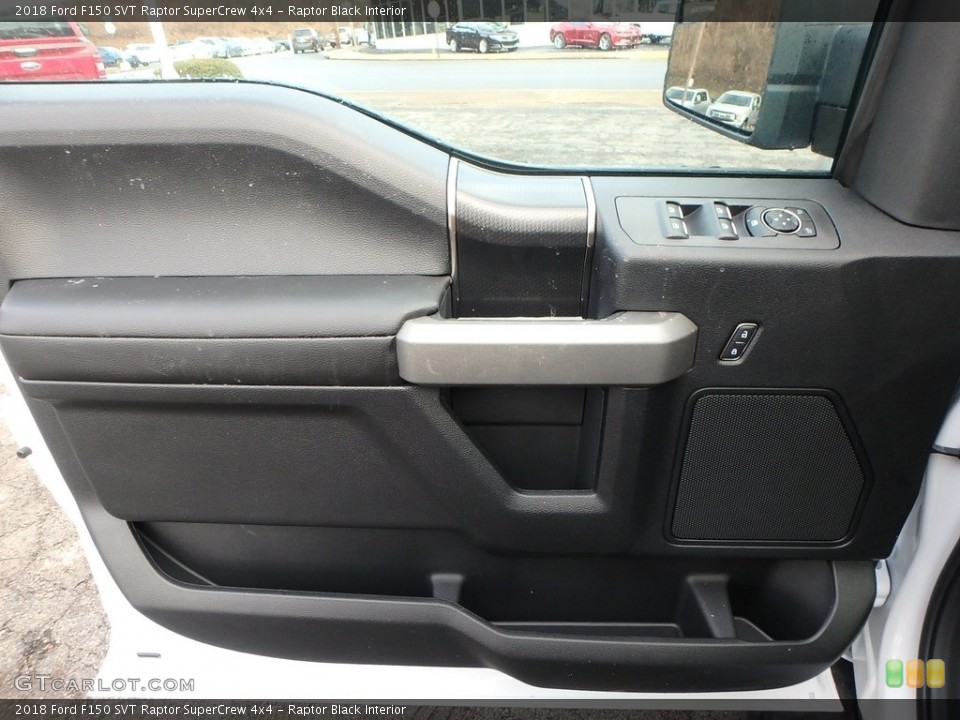 Raptor Black Interior Door Panel for the 2018 Ford F150 SVT Raptor SuperCrew 4x4 #124502186