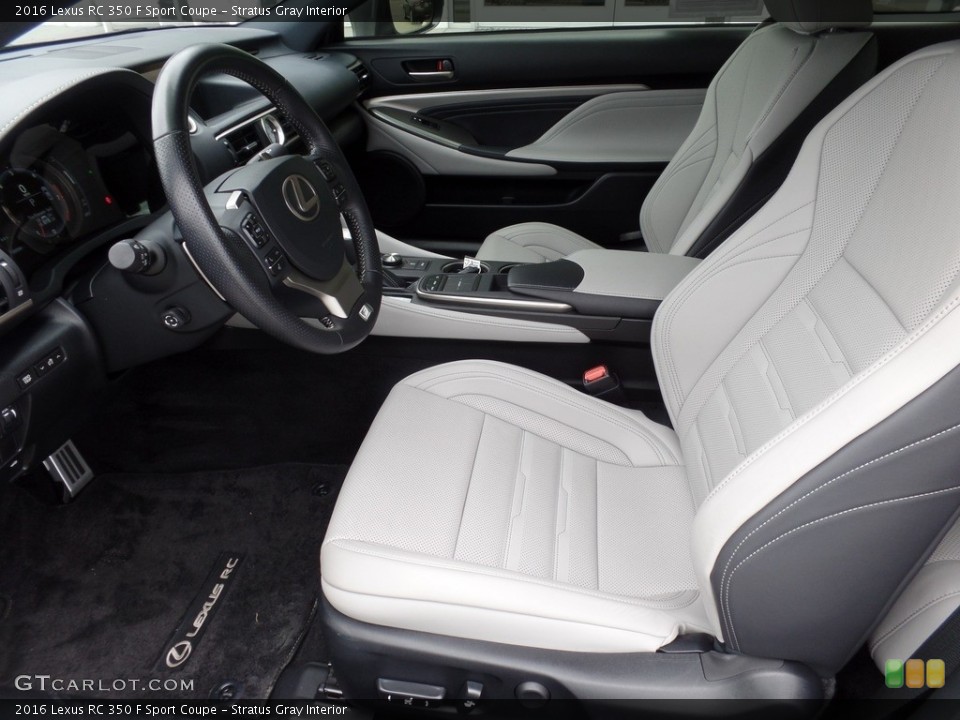 Stratus Gray 2016 Lexus RC Interiors