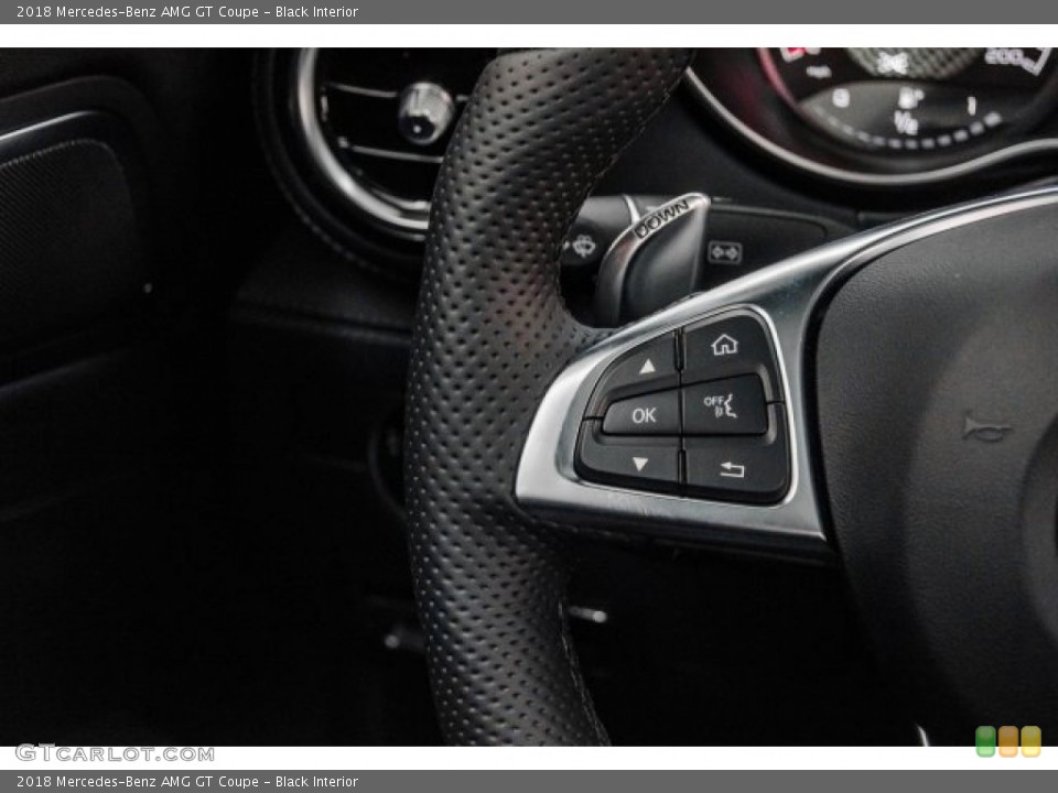 Black Interior Controls for the 2018 Mercedes-Benz AMG GT Coupe #124511585